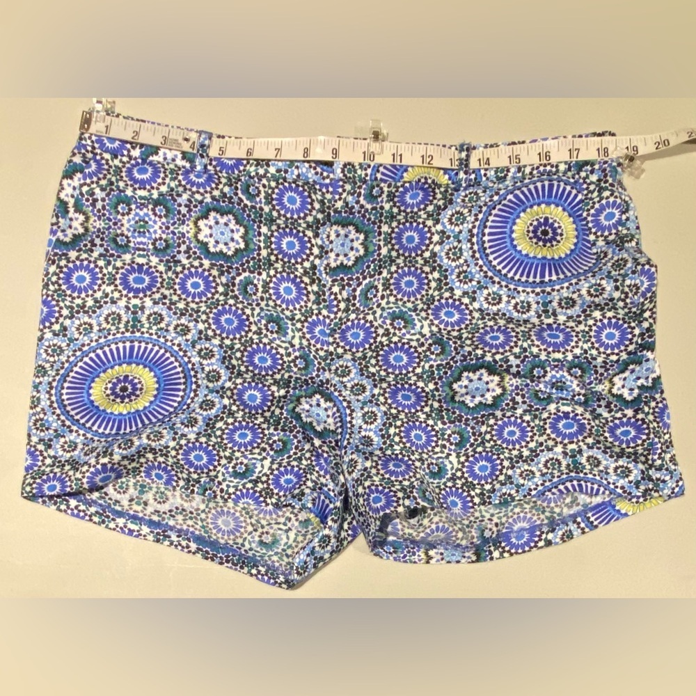 Banana Republic Colorful Linen-Blend Shorts, size 12 - Picture 6 of 7